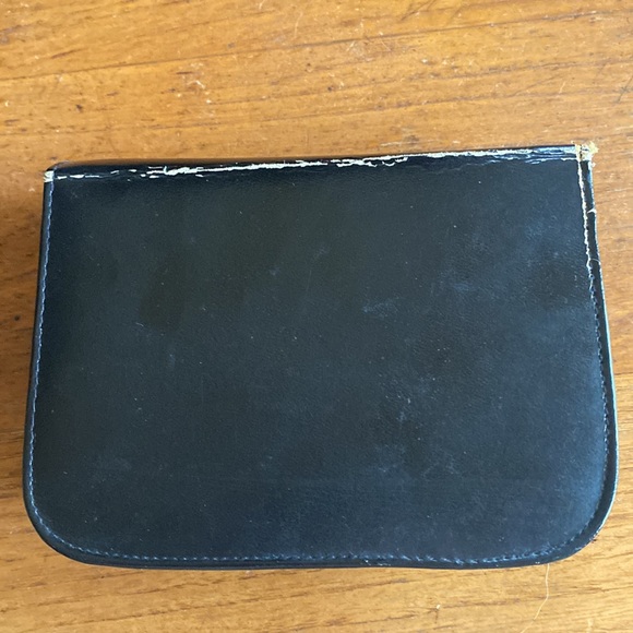 Vintage Kingsbridge Austria ground leather zippered card case & 2 decks of cards - Picture 6 of 11